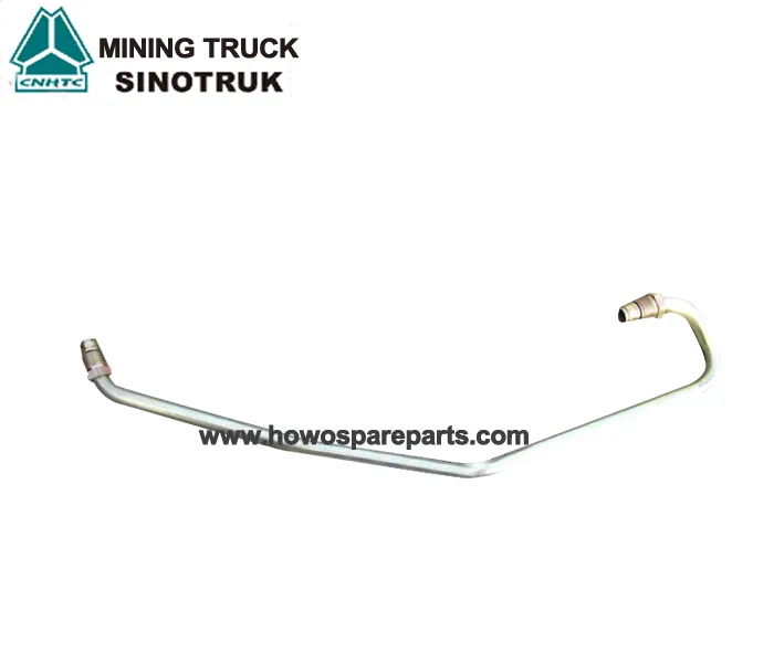 Tuyau de retour d'huile de turbocompresseur de camion d'extraction de Sinotruk HOWO 70T VG1540110204